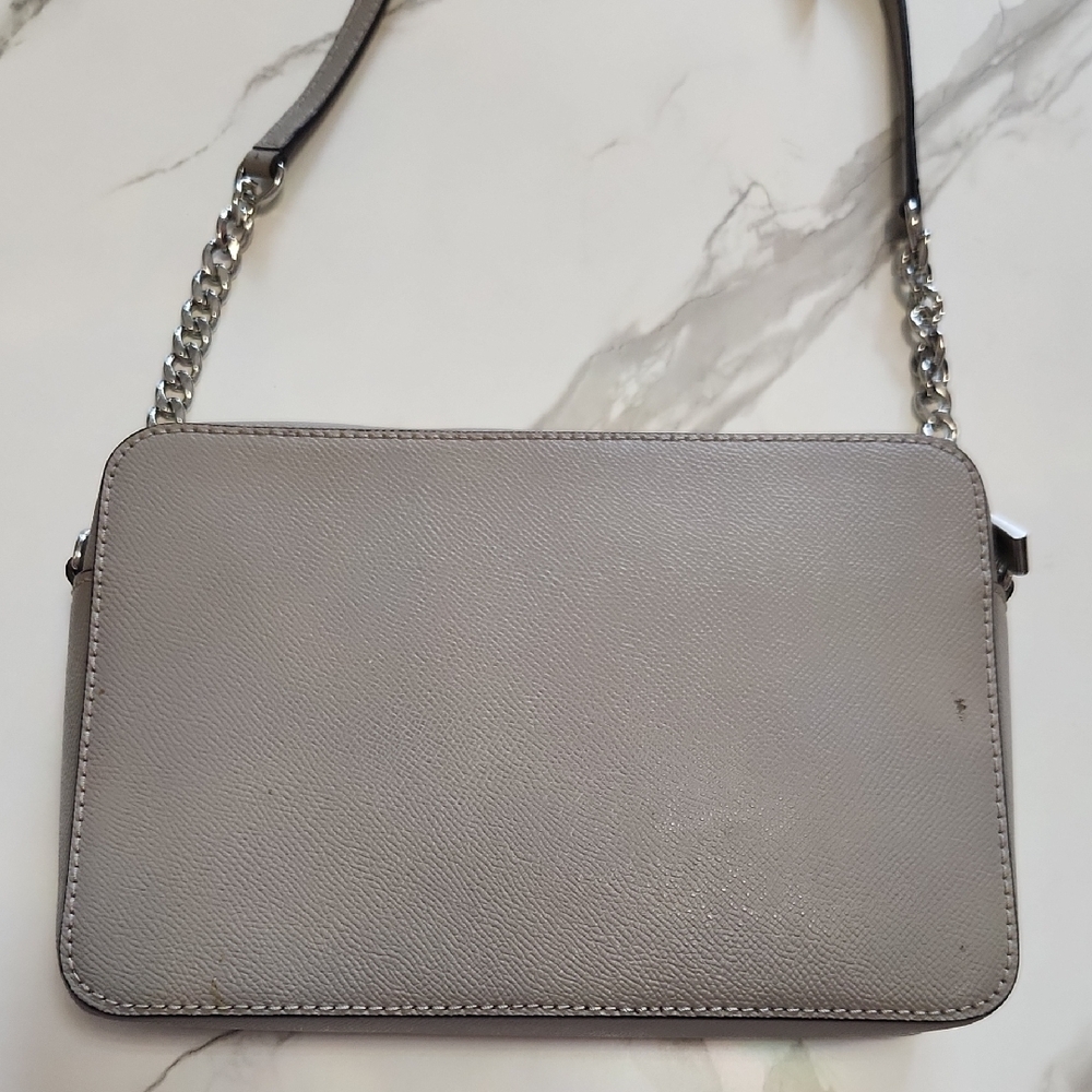 Michael Kors Silver and Gray Crossbody Bag - Picture 4 of 11